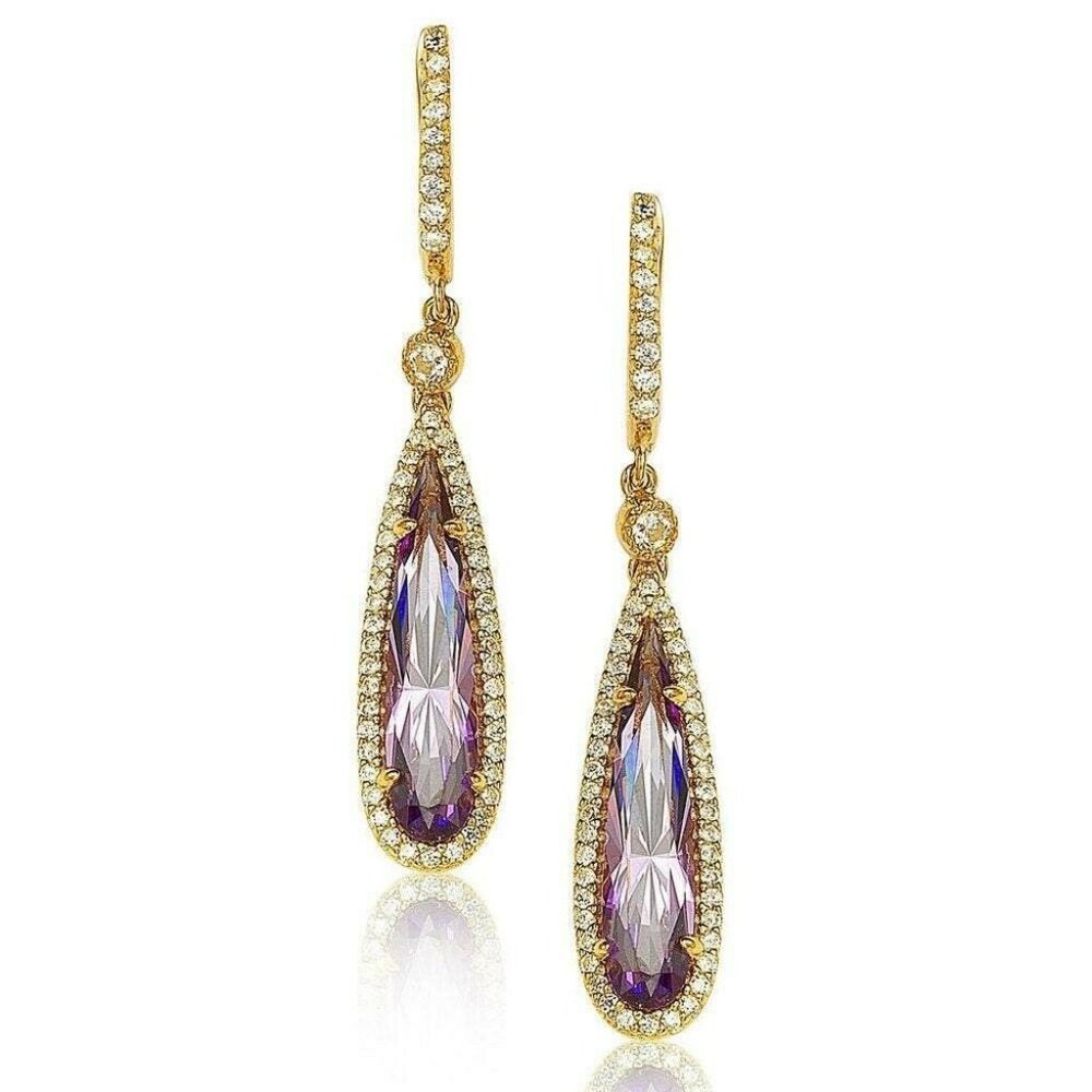 NEW Suzy Levian Elegant Drop Earrings